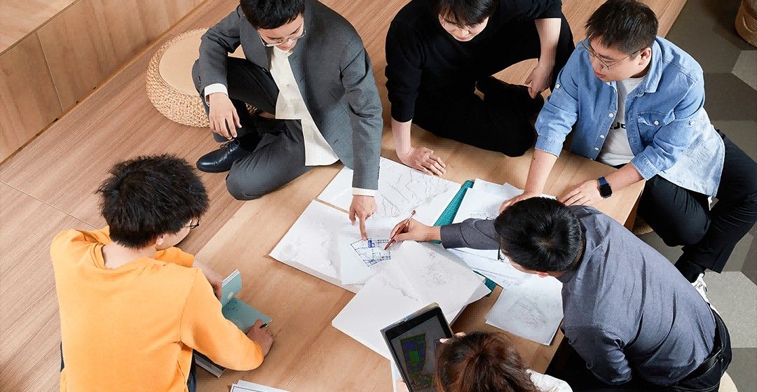 概雅建筑-评价背景图